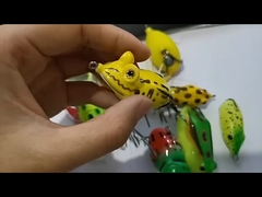 เหยื่อตกปลา BGO Frog Lure สำหรับปลา Mullet, ปลาช่อน, และปลาอื่นๆ