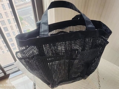 กระเป๋าสะพายอากาศ PVC Mesh Sports Tote Bag สําหรับกิจกรรมกลางแจ้ง
